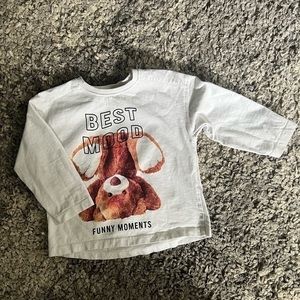 Zara long sleeve tee